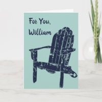 Chaise Adirondack Message Personnalisé pour Toute