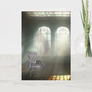 Carte Chaise avec Sunbeams Miss You