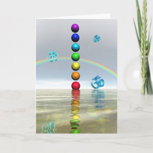 Carte chakras blancs (Devant)