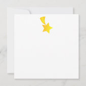 Carte Chalkboard de bonne chance (Dos)