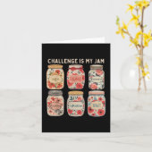 Carte Challenge Classical Conversations Is My Jam Homesc (Fleur jaune)