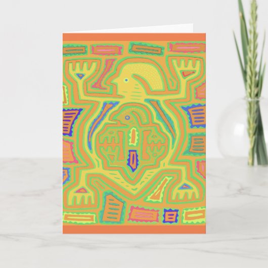 Carte Chamane avec enfant (Devant)