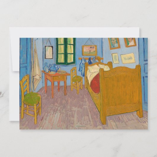 Carte Chambre à Arles | Vincent van Gogh (Devant)