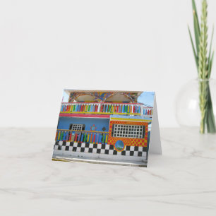 Carte Chambre colorée sur Isla Mujeres, Mexique