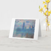 Carte Chambres du Parlement (Londres), Monet (Fleur jaune)