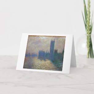 Carte Chambres du Parlement (Londres), Monet