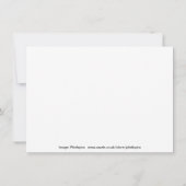 Carte chameaux personnalisable (Dos)