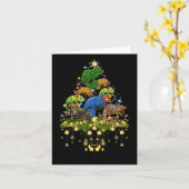 Carte Chamelees Feux de Noël Chameleon (Fleur jaune)
