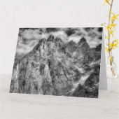 Carte Chamonix des Alpes françaises (Fleur jaune)