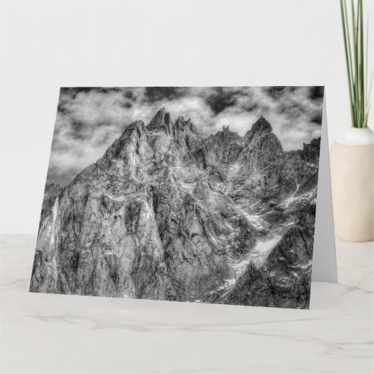 Carte Chamonix des Alpes françaises (Devant)