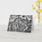 Carte Chamonix des Alpes françaises (Fleur jaune)