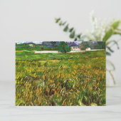 Carte Champ de blé à Auvers par Vincent van Gogh (Debout devant)