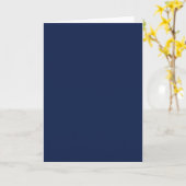 Carte Champ de bleu (Fleur jaune)