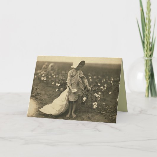 Carte Champ de coton (Devant)