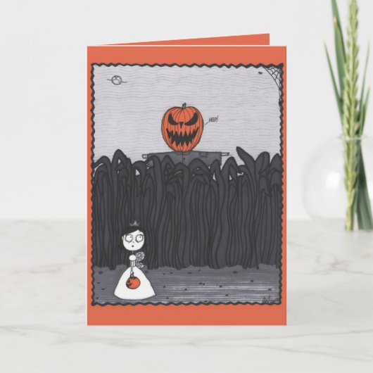 Carte Champ de maïs Pumpkinhead (Devant)