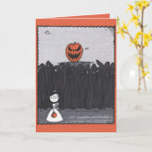 Carte Champ de maïs Pumpkinhead (Fleur jaune)