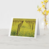 Carte Champ de moutarde (Fleur jaune)