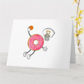 Carte Champ de nourriture Dunking Donut Hole (Fleur jaune)