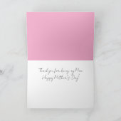 Carte Champ de vœux fleuris (Intérieur)