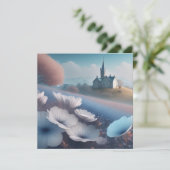 Carte Champ d'Imaginaire des fleurs sauvages (Debout devant)