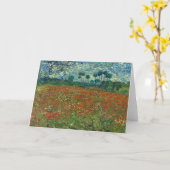 Carte Champ Poppy | Vincent van Gogh (Fleur jaune)