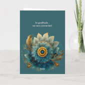 Carte Champ vivant | Mandala (Dos)