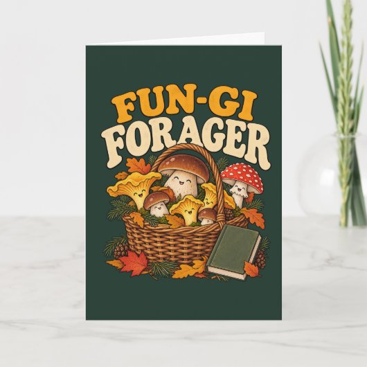 Carte Champignon Drôle de Chercheur de Fun-Gi (Devant)