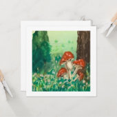 Carte Champignons (Devant/Arrière en situation)