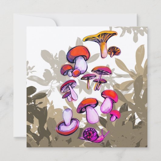 Carte Champignons (Devant)