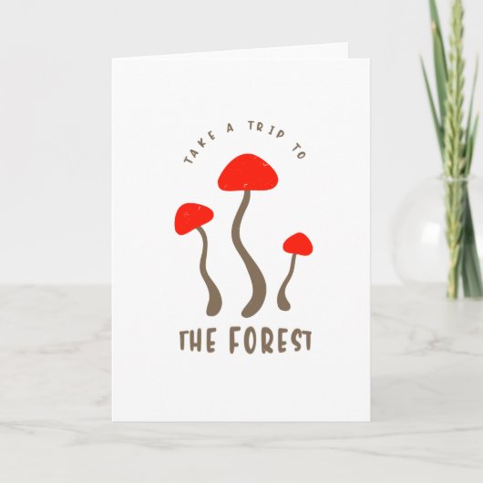 Carte Champignons Forêt Humours Dit Champignons Pickers (Devant)