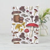 Carte Champignons sauvages (Debout devant)