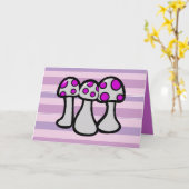 Carte Champignons tachetés (Fleur jaune)