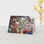 Carte Champs aux Fraises (Fleur jaune)