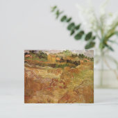 Carte Champs de blé avec Auvers par Vincent van Gogh (Debout devant)