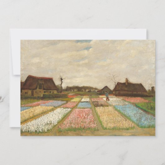 Carte Champs de bulles | Vincent van Gogh (Devant)