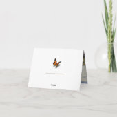 Carte Champs de tulipe élégants Désolé pour votre sympat (Dos)