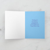 Carte Champs de tulipes Joyeuse fête des mères (Intérieur)