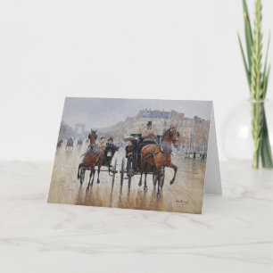 Carte Champs-Élysées   Jean Béraud