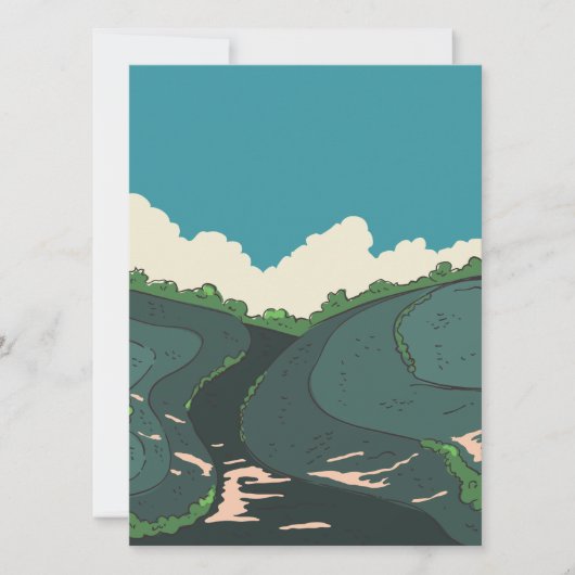 Carte Champs japonais (Devant)