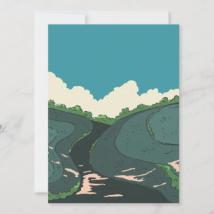 Carte Champs japonais