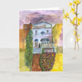 Carte Champs Lavande (Fleur jaune)