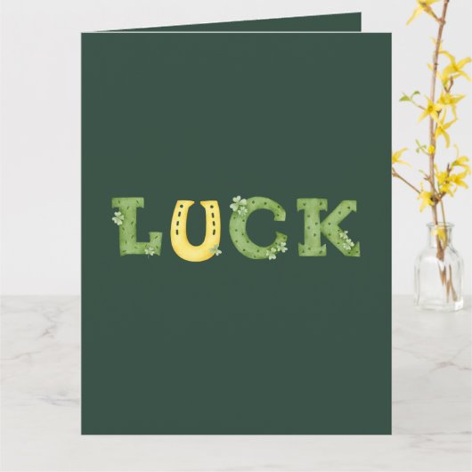 Carte chance (Fleur jaune)