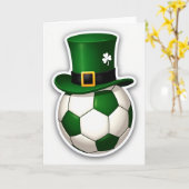 Carte Chance Foot Amusant (Fleur jaune)