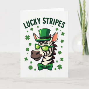 Carte Chance Rayée St Patrick