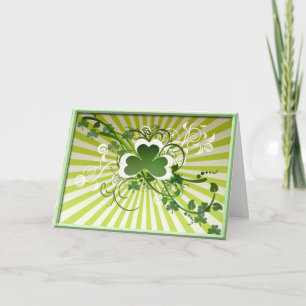 Carte chance shamrock