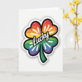 Carte Chance Trèfle Arc-en-Ciel (Fleur jaune)