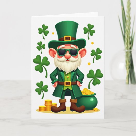Carte Chance Trèfle Vert (Devant)