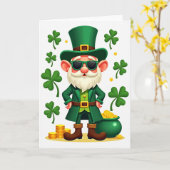 Carte Chance Trèfle Vert (Fleur jaune)