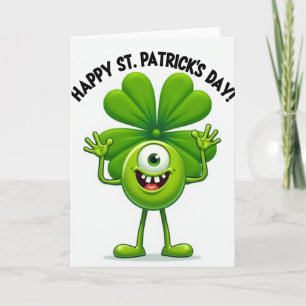 Carte Chanceux Green Day Joyeuse