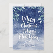 Carte Chandail de Noël Deer (Dos)